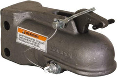 Buyers Products - 2" Ball Size Channel Hitch Coupler - 10,000 Lb Max Capacity, Plain Finish - Apex Tool & Supply