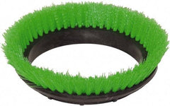 Bissell - Scrubbing Brush - 12" Machine, Blue Pad, Polyester - Apex Tool & Supply