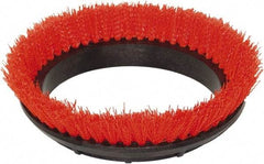 Bissell - Scrubbing Brush - 12" Machine, Orange Pad, Polyester - Apex Tool & Supply
