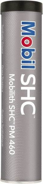 Mobil - 13.7 oz Cartridge Lithium High Temperature Grease - Off White, High/Low Temperature, 350°F Max Temp, NLGIG 1-1/2, - Apex Tool & Supply
