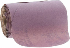 3M - 6" Diam, 180 Grit Ceramic Adhesive PSA Disc - Very Fine Grade, Purple, Paper Backing, Flexible, Use with Random Orbital Sanders - Apex Tool & Supply