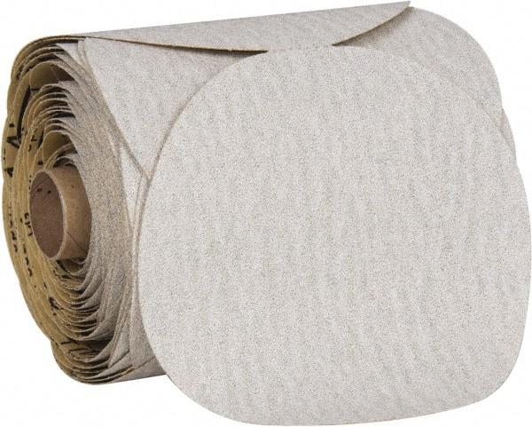 3M - 5" Diam, 80 Grit Ceramic Adhesive PSA Disc - Apex Tool & Supply