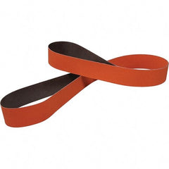 3M - 2" Wide x 60" OAL, 50 Grit, Ceramic Abrasive Belt - Ceramic, Coated, Series 984F - Apex Tool & Supply