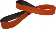 3M - 3" Wide x 132" OAL, 50 Grit, Ceramic Abrasive Belt - Ceramic, Coated, Series 984F - Apex Tool & Supply