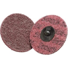 3M - 4" Disc Diam, Aluminum Oxide Quick Change Disc - Type S Attaching System, Coated, Very Fine Grade - Apex Tool & Supply