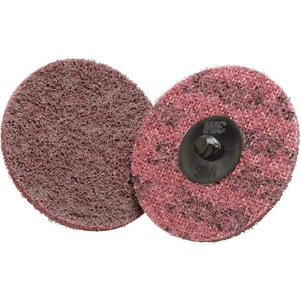 3M - 3" Disc Diam, Aluminum Oxide Quick Change Disc - Type S Attaching System, Coated, Very Fine Grade - Apex Tool & Supply