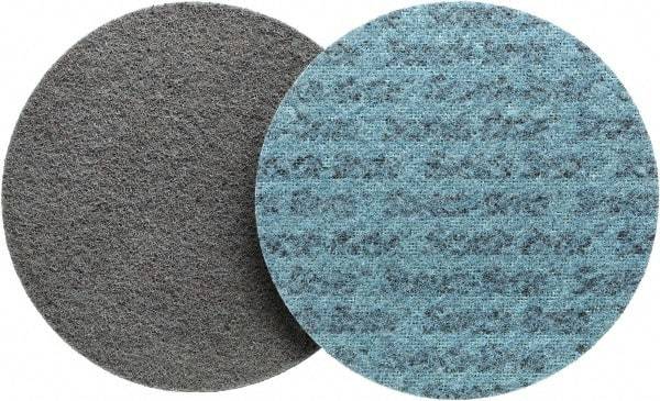3M - 4-1/2" Disc Diam, Aluminum Oxide Quick Change Disc - Type R Attaching System, Coated, Very Fine Grade - Apex Tool & Supply