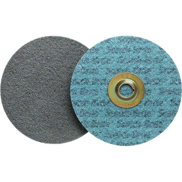 3M - 7" Disc Diam, Aluminum Oxide Quick Change Disc - Type R Attaching System, Coated, Very Fine Grade - Apex Tool & Supply