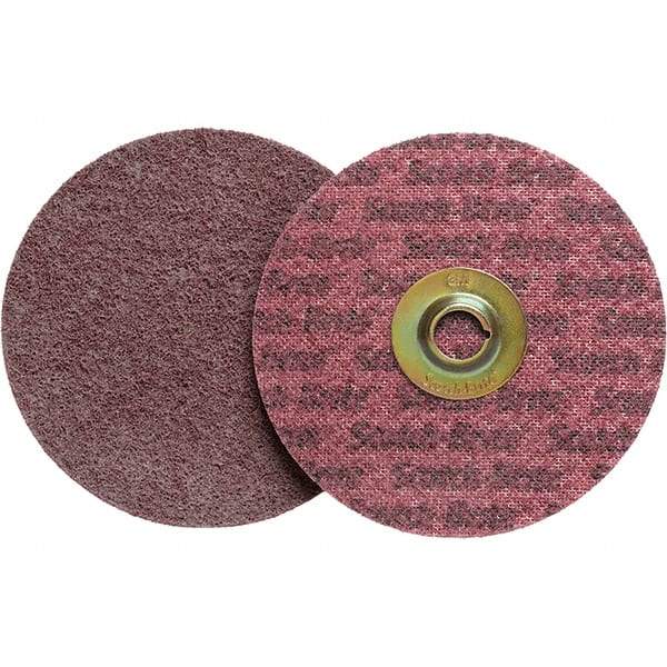 3M - 5" Disc Diam, Aluminum Oxide Quick Change Disc - Type R Attaching System, Coated, Medium Grade - Apex Tool & Supply