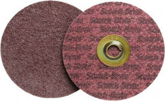 3M - 4-1/2" Disc Diam, Aluminum Oxide Quick Change Disc - Type R Attaching System, Coated, Medium Grade - Apex Tool & Supply
