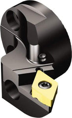 Sandvik Coromant - Right Hand Cut, Size 40, TR-DC1308 Insert Compatiblity, Modular Turning & Profiling Cutting Unit Head - 27mm Ctr to Cutting Edge, 38mm Head Length, Through Coolant, Series CoroTurn TR - Apex Tool & Supply