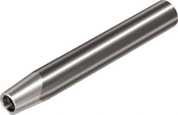 Sandvik Coromant - CoroMill 316 16mm Straight Shank Milling Tip Insert Holder & Shank - 150mm Projection, 0.4567" Neck Diam, 11.6mm Nose Diam, 150mm OAL, Carbide Exx-Axx-CE Tool Holder - Apex Tool & Supply