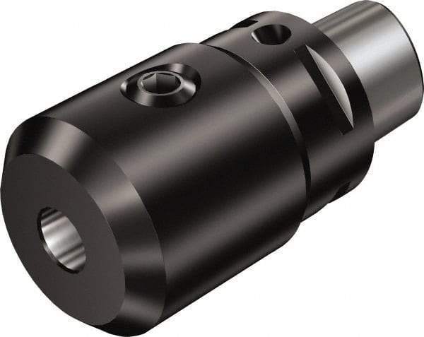 Sandvik Coromant - C8;50 System Size, Modular Tool Holding System Adapter - 120mm Projection, 84mm Body Diam, 168mm OAL, Through Coolant - Exact Industrial Supply