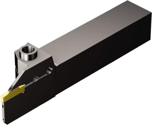 Sandvik Coromant - R/LF123..C..E, Internal or External, Left Hand, 31.75mm Max Depth of Cut, Indexable Grooving Tool Holder - N123L2-0800-0008-TF Insert Compatibility, 31.75mm Shank Height, 31.75mm Shank Width, 176.6mm OAL, Through Coolant - Apex Tool & Supply