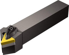 Sandvik Coromant - DTTN, Left Hand Cut, 30° Lead Angle, 20mm Shank Height x 20mm Shank Width, Negative Rake Indexable Turning Toolholder - 125mm OAL, TNMG 16 04 08 Insert Compatibility, Series T-Max P - Apex Tool & Supply