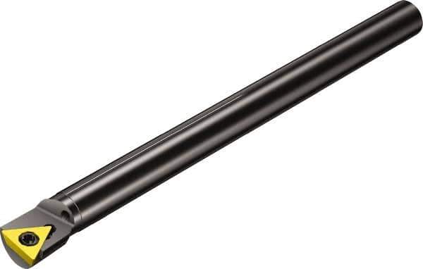 Sandvik Coromant - 0.3228" Min Bore Diam, 3-1/4" OAL, 1/4" Shank Diam, A..STFPR/L-R Indexable Boring Bar - Screw-On Holding Method - Apex Tool & Supply