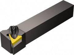 Sandvik Coromant - DTJN, Right Hand Cut, -3° Lead Angle, 1" Shank Height x 1" Shank Width, Negative Rake Indexable Turning Toolholder - 6" OAL, TNMG 16 04 08 Insert Compatibility, Series T-Max P - Apex Tool & Supply
