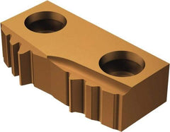Sandvik Coromant - 16624 A Grade 1125, External API Round Threading Insert - 10 TPI Ext Pitch, Right Hand Insert, TiAlN Finish, Carbide - Apex Tool & Supply