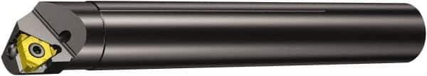 Sandvik Coromant - Internal Thread, Left Hand Cut, 3/4" Shank Width x 19.05mm Shank Height Indexable Threading Toolholder - 10" OAL, Various Insert Compatibility, 266.LL Toolholder, Series CoroThread 266 - Apex Tool & Supply