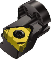 Sandvik Coromant - External Thread, Right Hand Cut, 20mm Shank Width x 20mm Shank Height Indexable Threading Toolholder - 29mm OAL, 266.RG-16.. Insert Compatibility, SL-266R/LFG Toolholder, Series CoroThread 266 - Apex Tool & Supply