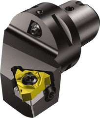 Sandvik Coromant - Insert Style Cx-266R/LFGZ, 50mm Head Length, Right Hand Cut, External Modular Threading Cutting Unit Head - System Size C4, 27mm Center to Cutting Edge, Series CoroThread 266 - Apex Tool & Supply