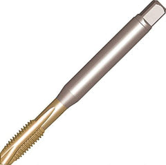 Sandvik Coromant - 1/2-20 UNF, 3 Flute, High Speed Steel Spiral Point Tap - Plug Chamfer, Right Hand Thread, 110mm OAL, 23mm Thread Length, 9mm Shank Diam, 2B Class of Fit, Series CoroTap 200 - Exact Industrial Supply