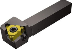 Sandvik Coromant - External Thread, Right Hand Cut, 12mm Shank Width x 12mm Shank Height Indexable Threading Toolholder - 70mm OAL, 266.RG-16.. Insert Compatibility, QS-266R/LFA Toolholder, Series CoroThread 266 - Apex Tool & Supply