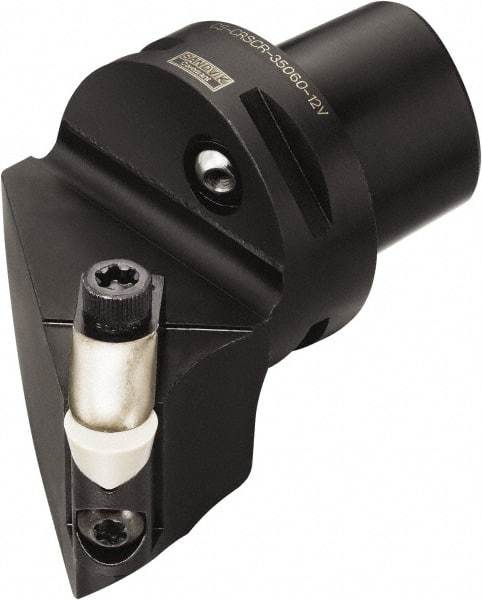 Sandvik Coromant - Right Hand Cut, Size C5, RCGX 45 Insert Compatiblity, Modular Turning & Profiling Cutting Unit Head - 35mm Ctr to Cutting Edge, 60mm Head Length, Through Coolant, Series T-Max - Apex Tool & Supply