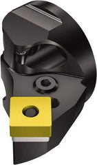 Sandvik Coromant - Left Hand Cut, Size 40, SNMG 432 Insert Compatiblity, Modular Turning & Profiling Cutting Unit Head - 27mm Ctr to Cutting Edge, 38.32mm Head Length, Through Coolant, Series T-Max P - Apex Tool & Supply