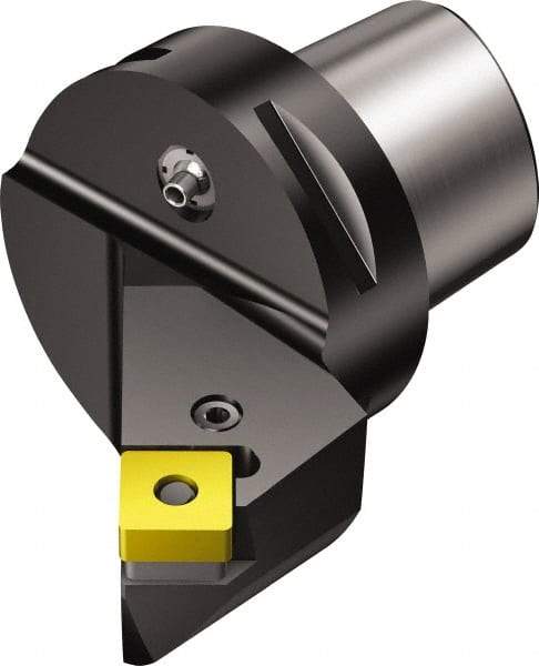 Sandvik Coromant - Right Hand Cut, Size C10, SNMG 25 07 24 & SNMG 856 Insert Compatiblity, External Modular Turning & Profiling Cutting Unit Head - 52.01mm Ctr to Cutting Edge, 107.99mm Head Length, Through Coolant, Series T-Max P - Apex Tool & Supply