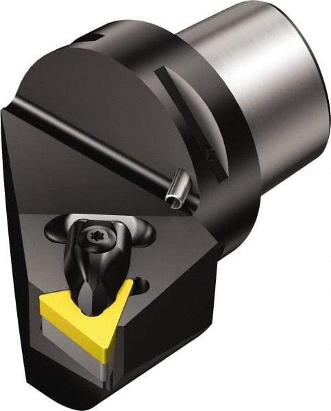 Sandvik Coromant - Right Hand Cut, Size C6, TNMG 432 Insert Compatiblity, Modular Turning & Profiling Cutting Unit Head - 45mm Ctr to Cutting Edge, 65mm Head Length, Through Coolant, Series T-Max P - Apex Tool & Supply