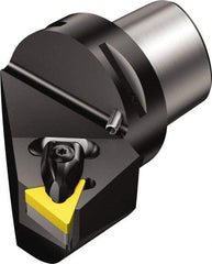 Sandvik Coromant - Left Hand Cut, Size C6, TNMG 432 Insert Compatiblity, Modular Turning & Profiling Cutting Unit Head - 45mm Ctr to Cutting Edge, 65mm Head Length, Through Coolant, Series T-Max P - Apex Tool & Supply