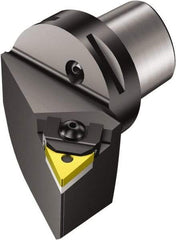 Sandvik Coromant - Right Hand Cut, Size C6, TNMG 543 Insert Compatiblity, Modular Turning & Profiling Cutting Unit Head - 45mm Ctr to Cutting Edge, 65mm Head Length, Through Coolant, Series T-Max P - Apex Tool & Supply