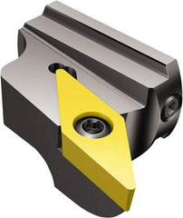 Sandvik Coromant - Left Hand Cut, Size 80, VBMT 332 Insert Compatiblity, Modular Turning & Profiling Cutting Unit Head - 57mm Ctr to Cutting Edge, 45.7mm Head Length, Series CoroTurn 107 - Apex Tool & Supply