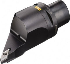 Sandvik Coromant - Left Hand Cut, Size C6, VBMT 332 Insert Compatiblity, Modular Turning & Profiling Cutting Unit Head - 1.24mm Ctr to Cutting Edge, 130mm Head Length, Through Coolant, Series CoroTurn 107 - Apex Tool & Supply