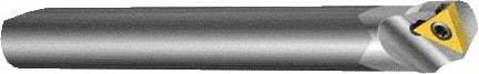 Sandvik Coromant - 6mm Min Bore Diam, 52.5mm OAL, 6mm Shank Diam, CXS..TC Indexable Boring Bar - Screw-On Holding Method - Apex Tool & Supply
