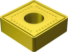 Sandvik Coromant - SNMM646 MR Grade 2035 Carbide Turning Insert - TiAlN/TiN Finish, 90° Square, 3/4" Inscr Circle, 1/4" Thick, 3/32" Corner Radius - Apex Tool & Supply
