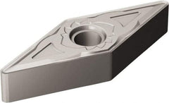 Sandvik Coromant - VNMG332 SM Grade H13A Carbide Turning Insert - Uncoated, 35° Diamond, 3/8" Inscr Circle, 3/16" Thick, 1/32" Corner Radius - Apex Tool & Supply