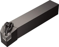 Sandvik Coromant - CCLNR/L, Left Hand Cut, -5° Lead Angle, 32mm Shank Height x 25mm Shank Width, Negative Rake Indexable Turning Toolholder - 170mm OAL, CNGN 12 07 08, CNG 452 Insert Compatibility, Series T-Max - Apex Tool & Supply