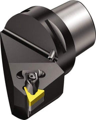 Sandvik Coromant - Left Hand Cut, Size C4, TNMG 332 Insert Compatiblity, Modular Turning & Profiling Cutting Unit Head - 27mm Ctr to Cutting Edge, 50mm Head Length, Through Coolant, Series T-Max P - Apex Tool & Supply