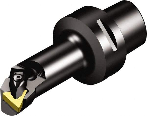 Sandvik Coromant - Left Hand Cut, Size C4, TNMG 332 Insert Compatiblity, Modular Turning & Profiling Cutting Unit Head - 17mm Ctr to Cutting Edge, 90mm Head Length, Through Coolant, Series T-Max P - Apex Tool & Supply