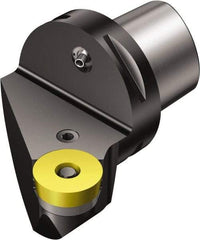 Sandvik Coromant - Left Hand Cut, Size C10, RCMX 32 09 00 Insert Compatiblity, External Modular Turning & Profiling Cutting Unit Head - 68mm Ctr to Cutting Edge, 110mm Head Length, Through Coolant, Series T-Max P - Apex Tool & Supply