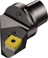 Sandvik Coromant - Left Hand Cut, Size C10, SNMG 25 07 24 & SNMG 856 Insert Compatiblity, External Modular Turning & Profiling Cutting Unit Head - 68mm Ctr to Cutting Edge, 116mm Head Length, Through Coolant, Series T-Max P - Apex Tool & Supply