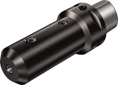 Sandvik Coromant - 12;C6 System Size, Modular Tool Holding System Adapter - 80mm Projection, 32mm Body Diam, 4.6457" OAL - Exact Industrial Supply