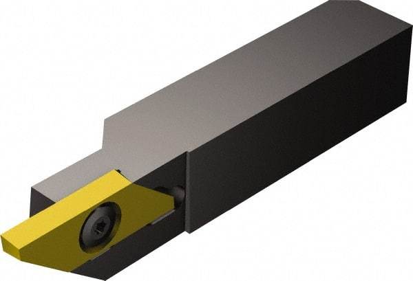 Sandvik Coromant - QSSMAL, External, Right Hand, 0.3346" Max Depth of Cut, Indexable Grooving Tool Holder - MACR 3 200-N Insert Compatibility, 1/2" Shank Height, 1/2" Shank Width, 2.7559" OAL - Apex Tool & Supply