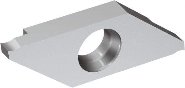 Sandvik Coromant - 3RMAGR MAG Grade H13A, 1.75mm Cutting Width Carbide Grooving Insert - 0.1457" Max Depth of Cut, Right Hand, Uncoated - Apex Tool & Supply
