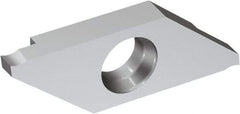 Sandvik Coromant - 3RMAGR MAG Grade H13A, 1.75mm Cutting Width Carbide Grooving Insert - 0.1457" Max Depth of Cut, Right Hand, Uncoated - Apex Tool & Supply