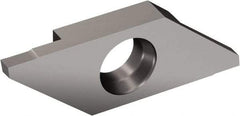 Sandvik Coromant - MACL3 MAC 1105 Grade, 0.0787" Cutting Width, Carbide Cutoff Insert - 0.002" Cnr Rad, TiAlN Coated - Apex Tool & Supply