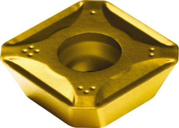 Sandvik Coromant - R24512T3 PL Grade S40T Carbide Milling Insert - TiCN/Al2O3/TiN Finish, 3.97mm Thick, 13.4mm Inscribed Circle, 1.5mm Corner Radius - Apex Tool & Supply