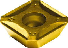 Sandvik Coromant - R24512T3 PL Grade S40T Carbide Milling Insert - TiCN/Al2O3/TiN Finish, 3.97mm Thick, 13.4mm Inscribed Circle, 1.5mm Corner Radius - Apex Tool & Supply